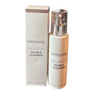 NEW Old Stock Modere Cellproof Double Cleanser 2 Bottles Expired 120mL/4oz Each